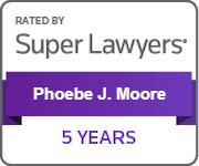 Super Lawyers - Phoebe J. Moore - 5 Years